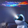 Projector for Bedroom,Space Dog Projector with Bluetooth Speaker,13 Themed Film Discs,White Noise,Remote & App Control,Night Light for Kids Adults Game Room Theater Ceiling Decor