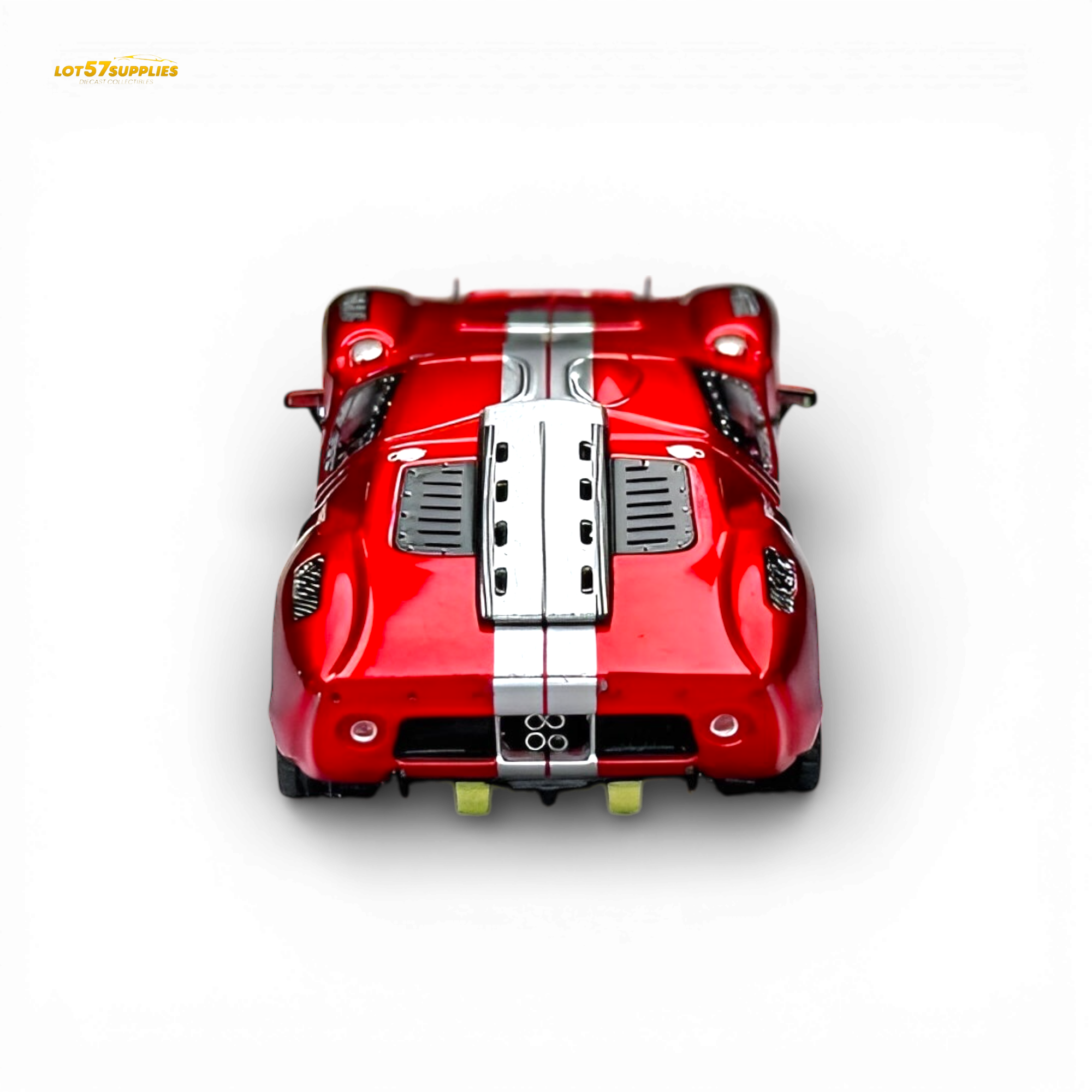 Rhino Model RM Ford GT40 Transparent Red 1:64