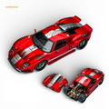 Rhino Model RM Ford GT40 Transparent Red 1:64