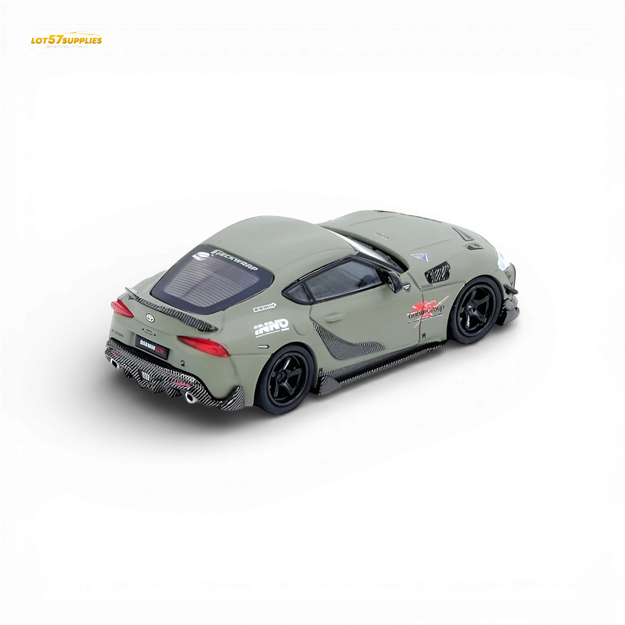 (Pre-Order) INNO64 Toyota Supra A90 Darwin Pro Matt Green 1:64