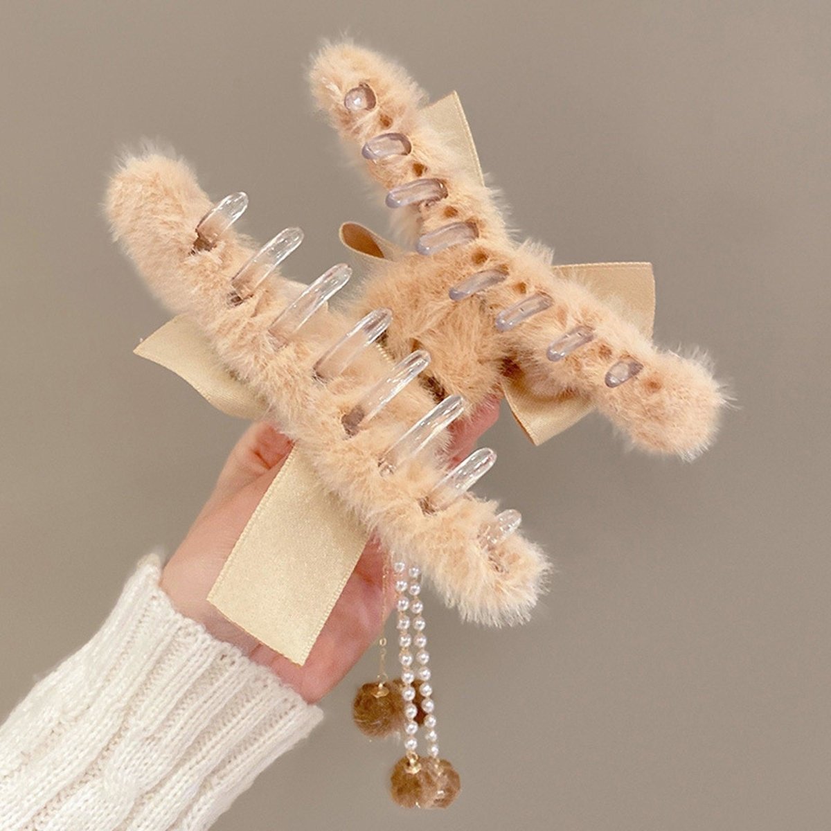 3-Pack Cute Claw Hair Clips – Durable Barrettes for Women & Girls