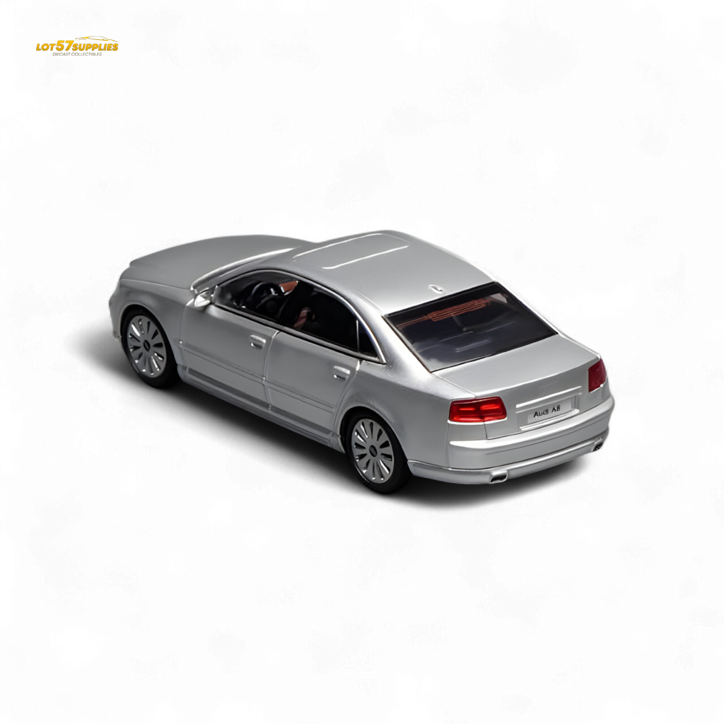 Motorhelix Audi A8 D3 Facelift Silver 1:64