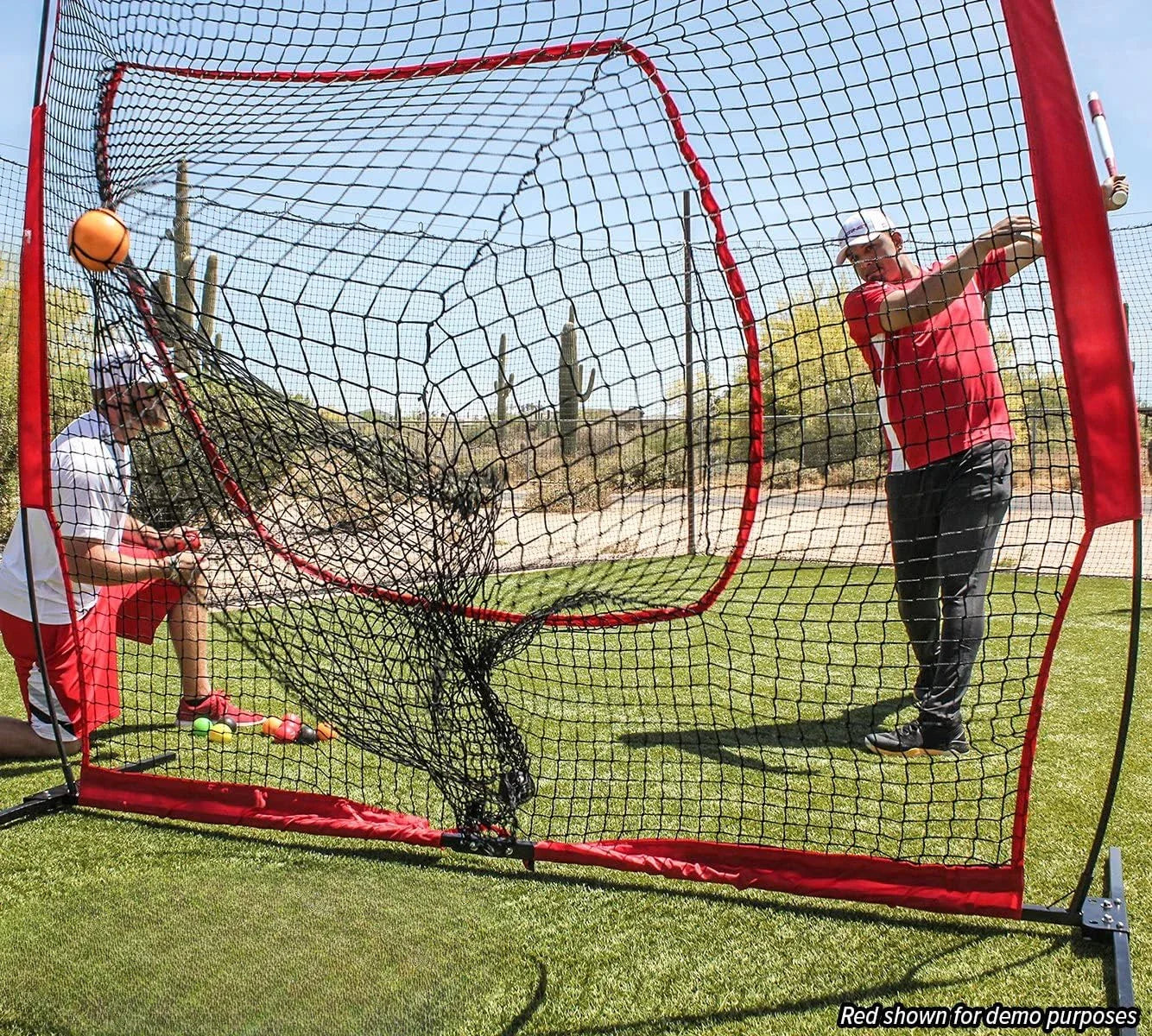 Weighted Base  Quick Setup Hitting & Throwing Net