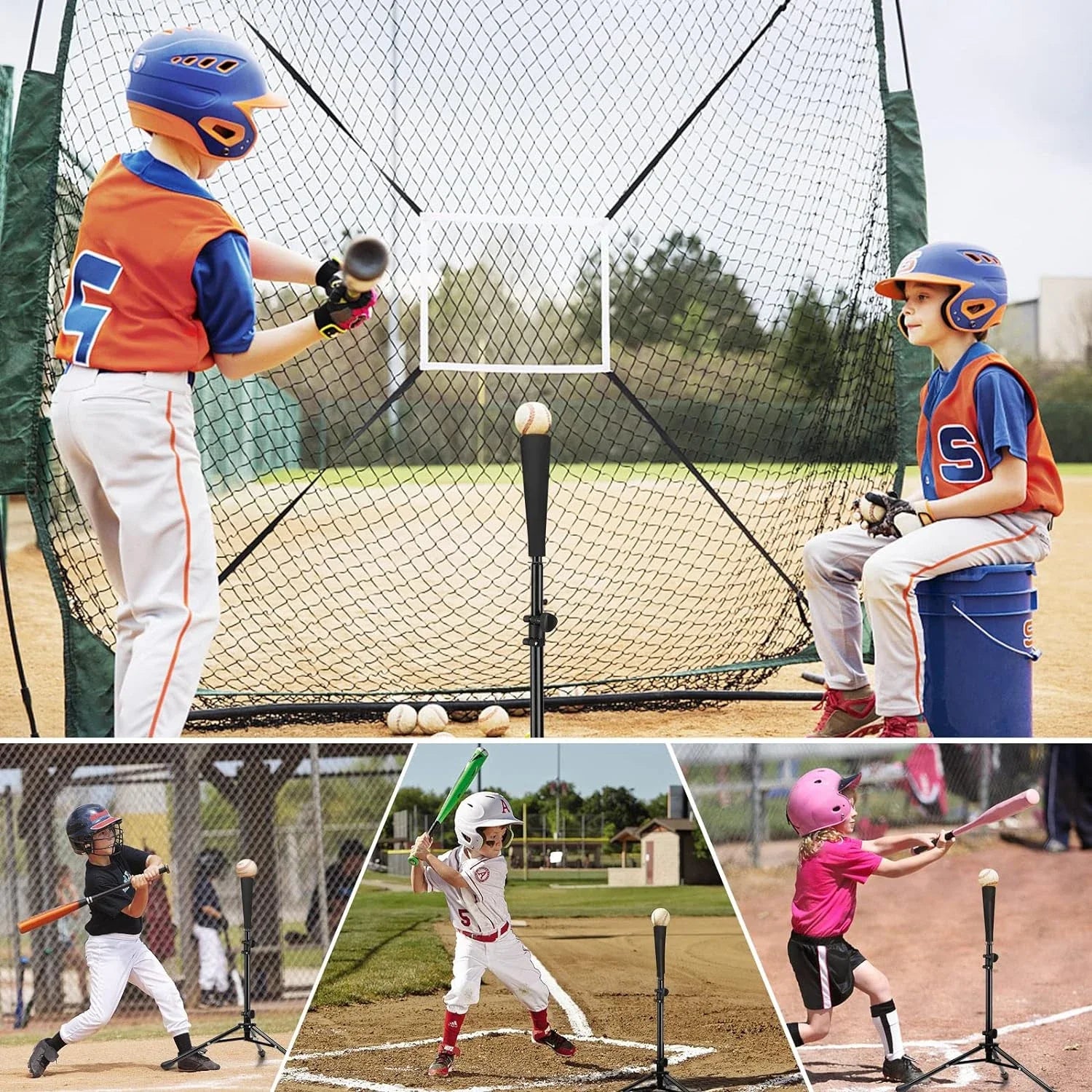 Sturdy Portable Batting Tee for Practice Anywhere