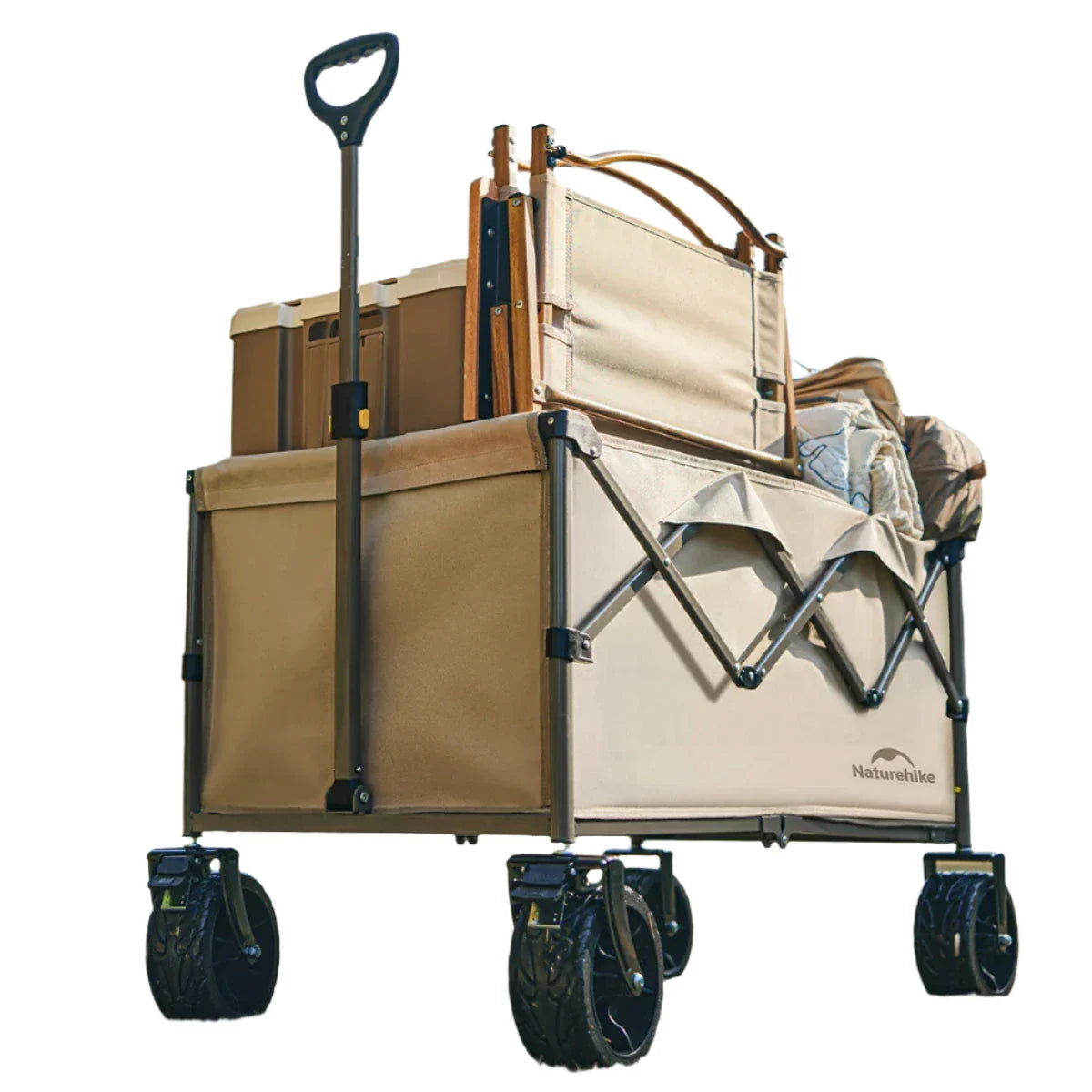 Ultra-Lightweight, Large-Capacity Folding Cart for Outdoor Enthusiasts