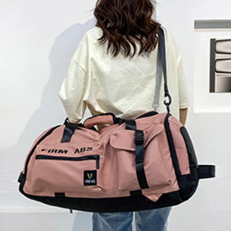 Women's Large Capacity Travel Bag Waterproof Nylon