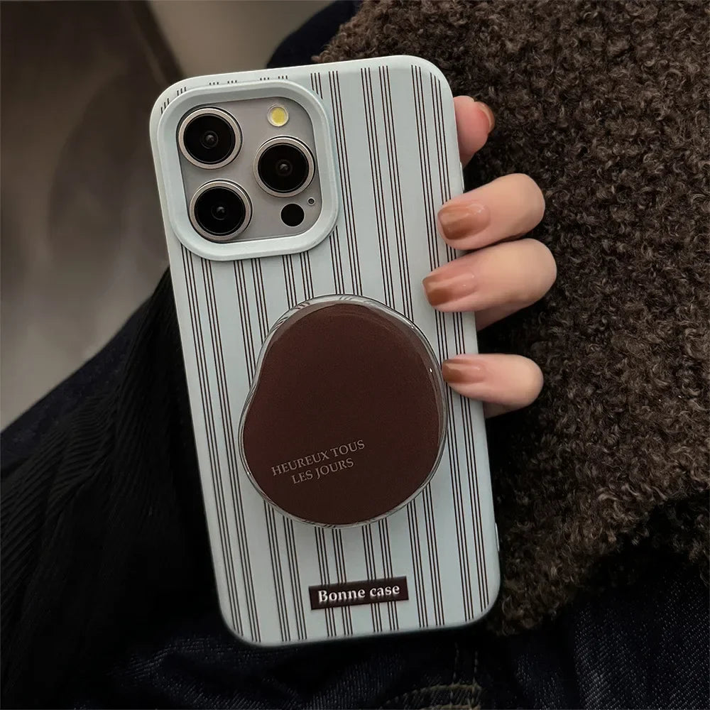 Ins Retro Stand Holder Stand Holder Shell For iPhone
