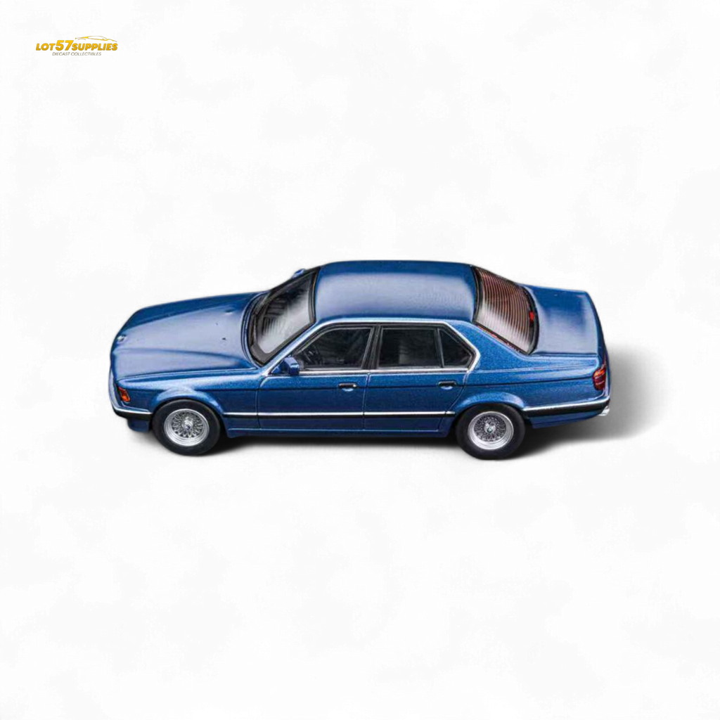 (Pre-Order) DCM BMW E32 7-Series Sedan Alpina Blue 1:64
