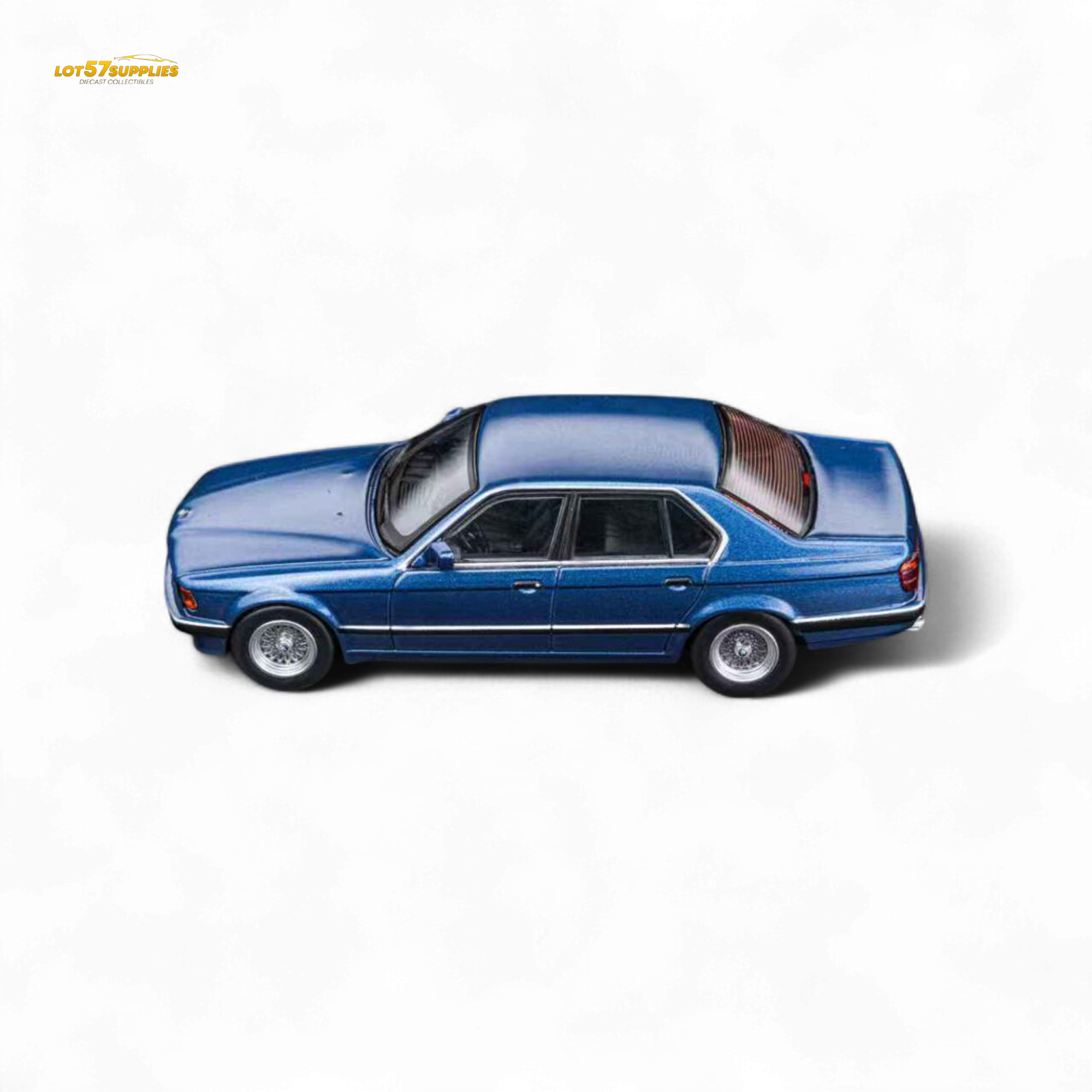 (Pre-Order) DCM BMW E32 7-Series Sedan Alpina Blue 1:64