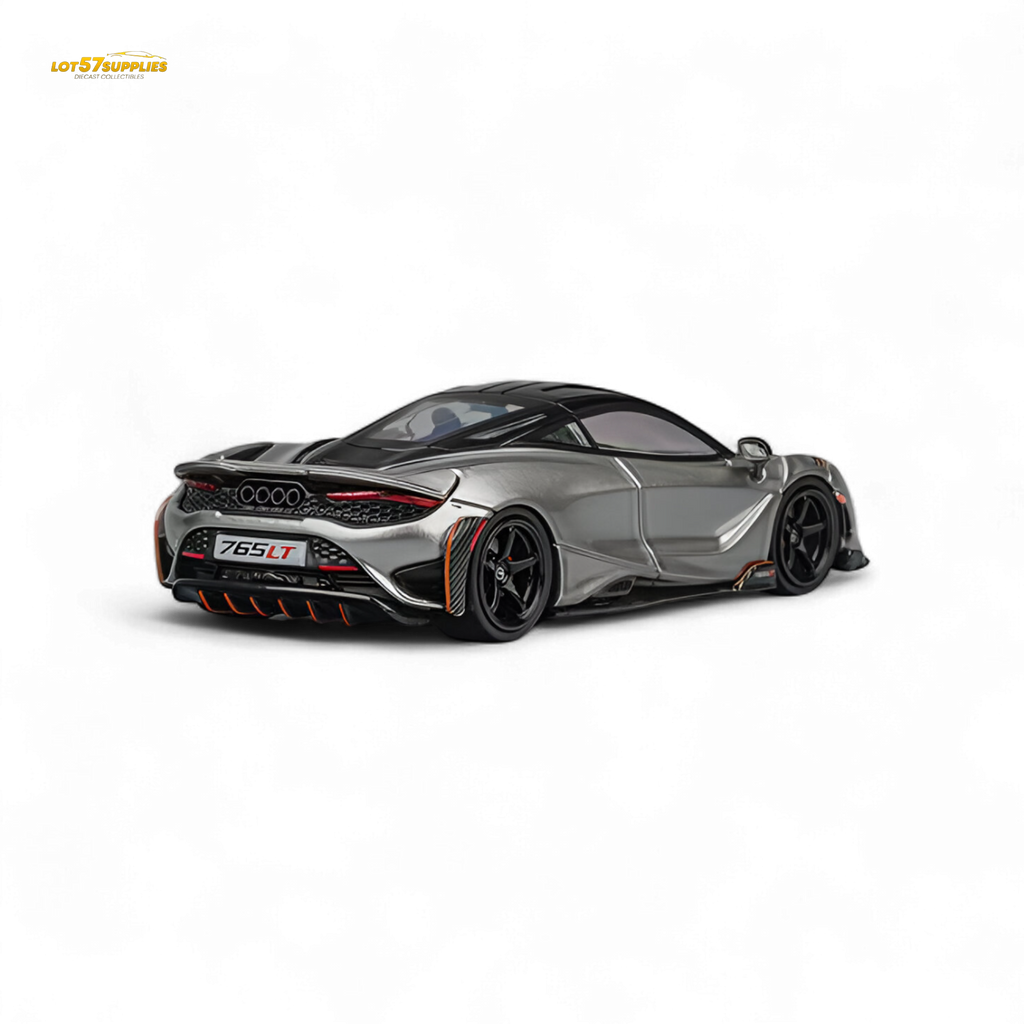 (Pre-Order) CM Model McLaren 765LT Silver Gray 1:64