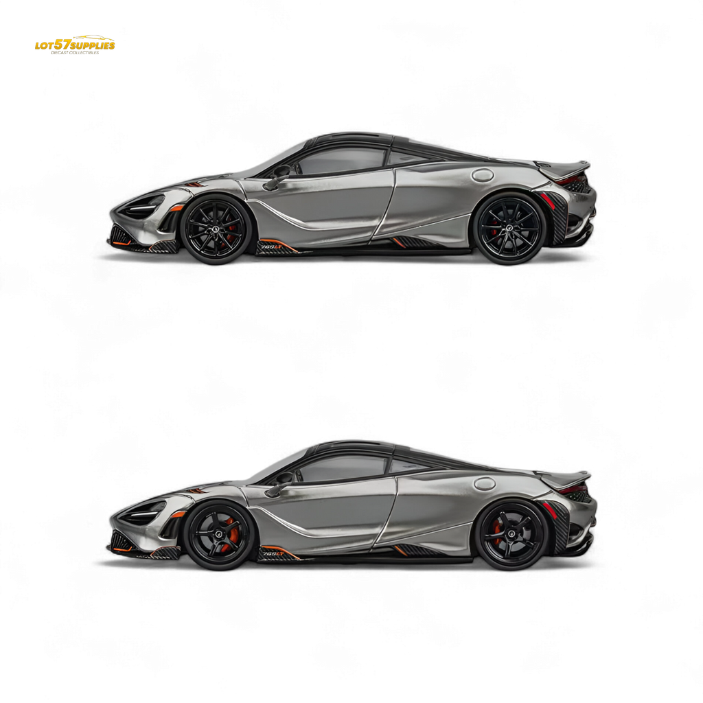 (Pre-Order) CM Model McLaren 765LT Silver Gray 1:64
