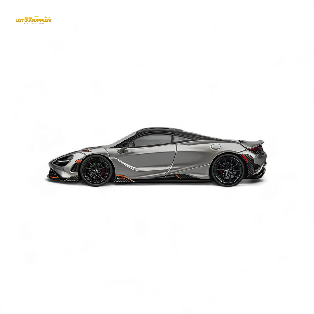 (Pre-Order) CM Model McLaren 765LT Silver Gray 1:64