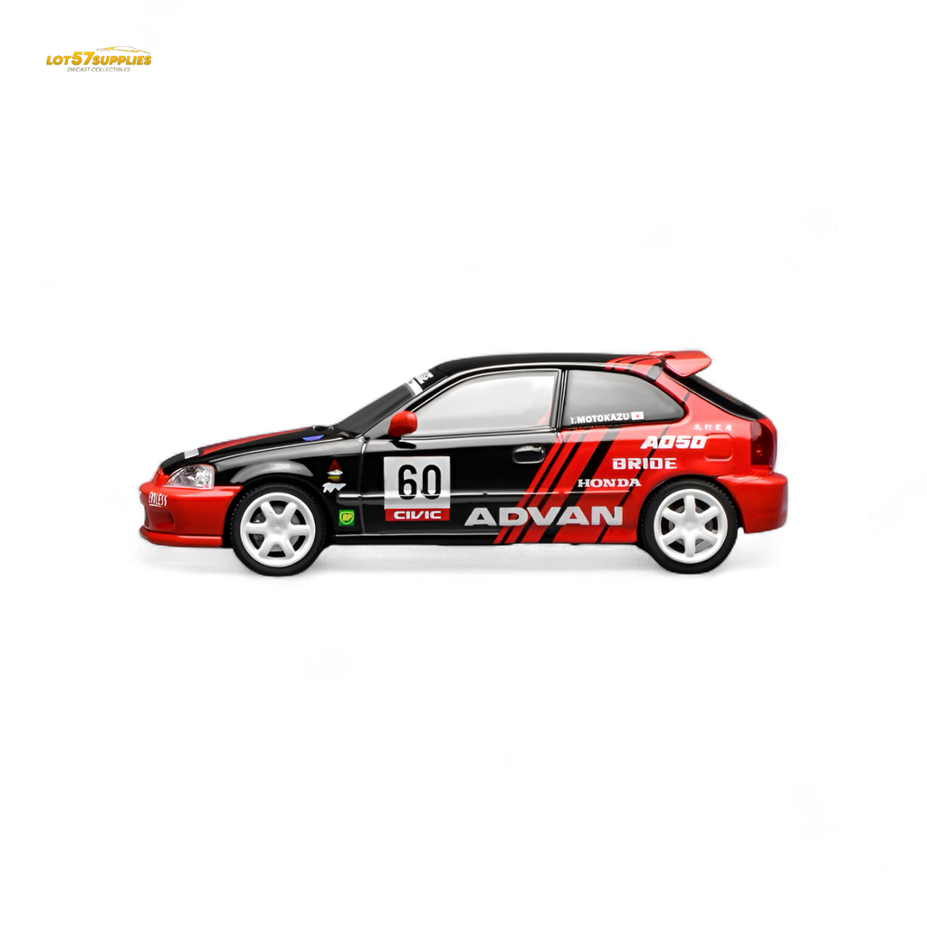 Motorhelix Honda Civic Type R EK9 Advan Livery 1:64