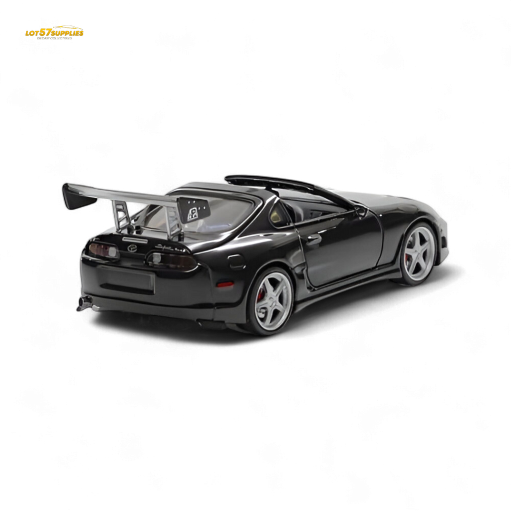 (Pre-Order) Fast Speed Supra Targa Black 1:64