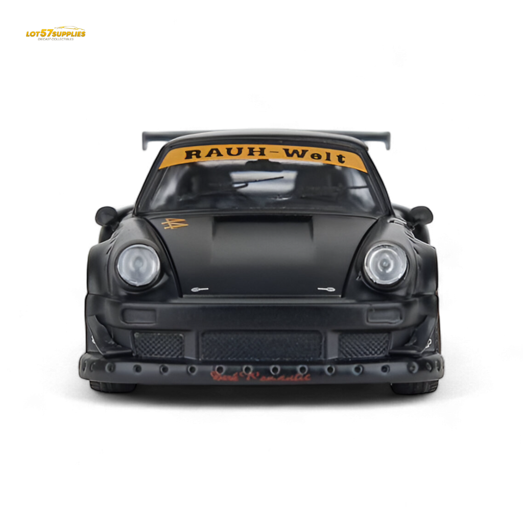 Model Model Porsche RWB 993 Stella Artois #44 Matte Black 1:64