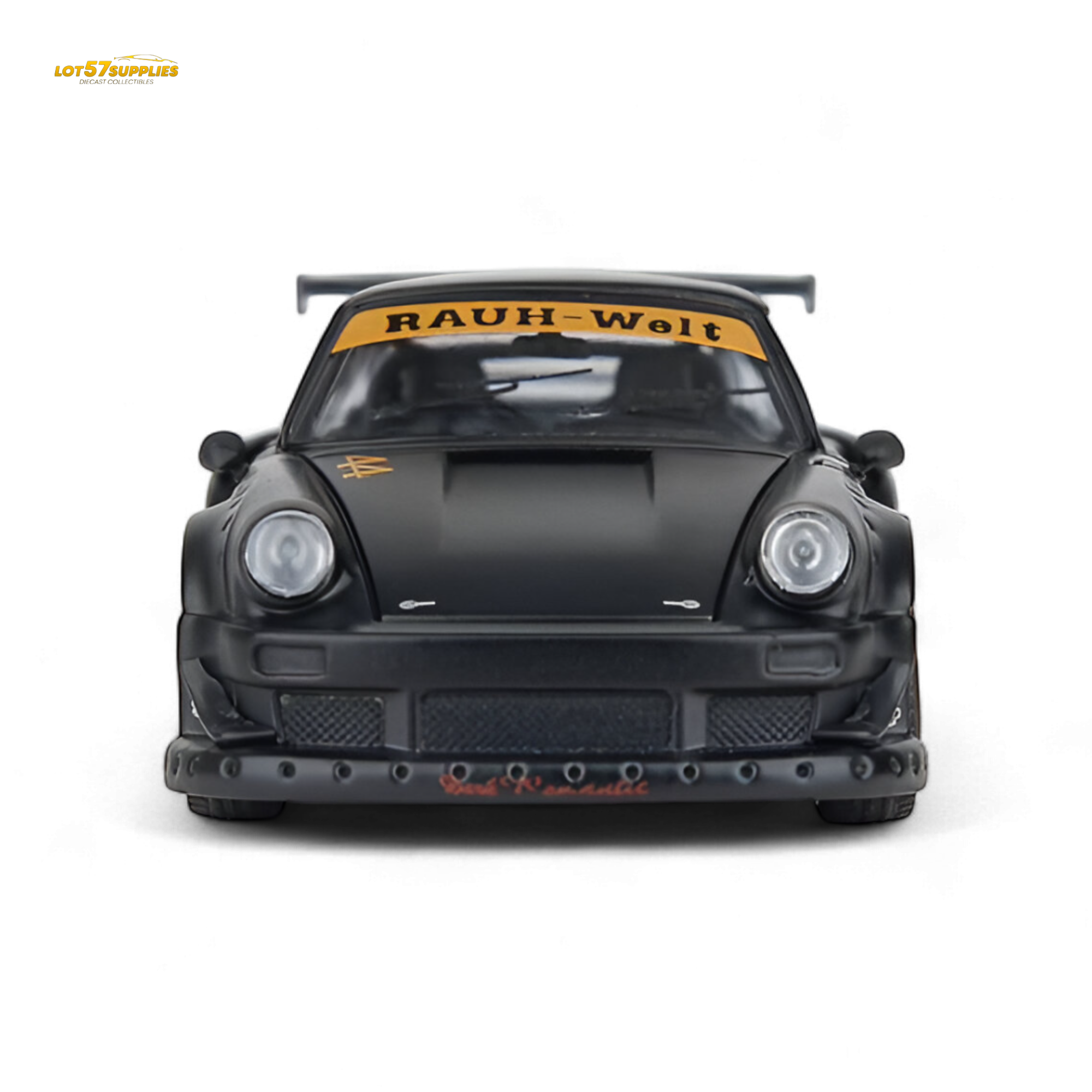 Model Model Porsche RWB 993 Stella Artois #44 Matte Black 1:64