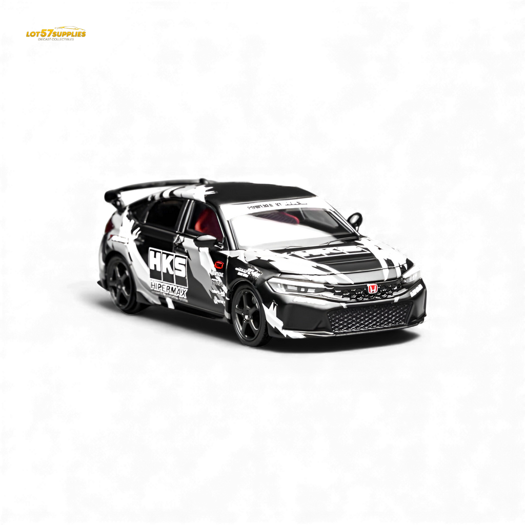 Motorhelix Civic Type R FL5 Black HKS 1:64