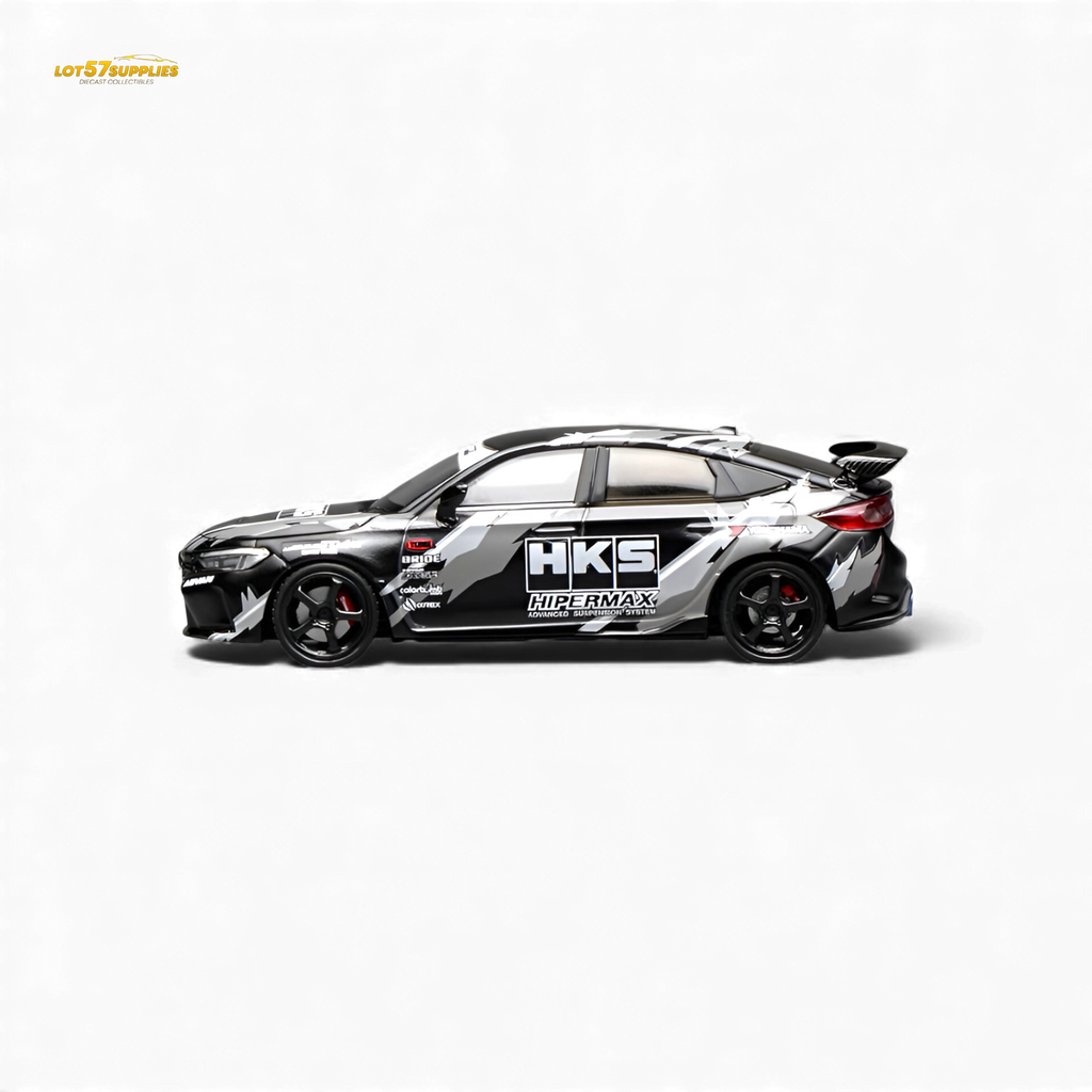 Motorhelix Civic Type R FL5 Black HKS 1:64