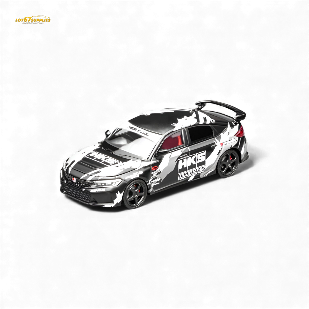 Motorhelix Civic Type R FL5 Black HKS 1:64