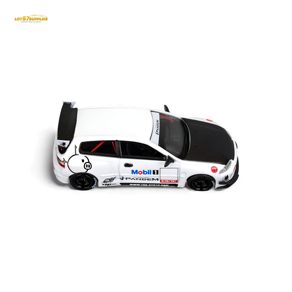 (Pre-Order) Et Model Honda Civic EG6 Mobil 1 Livery 1:64