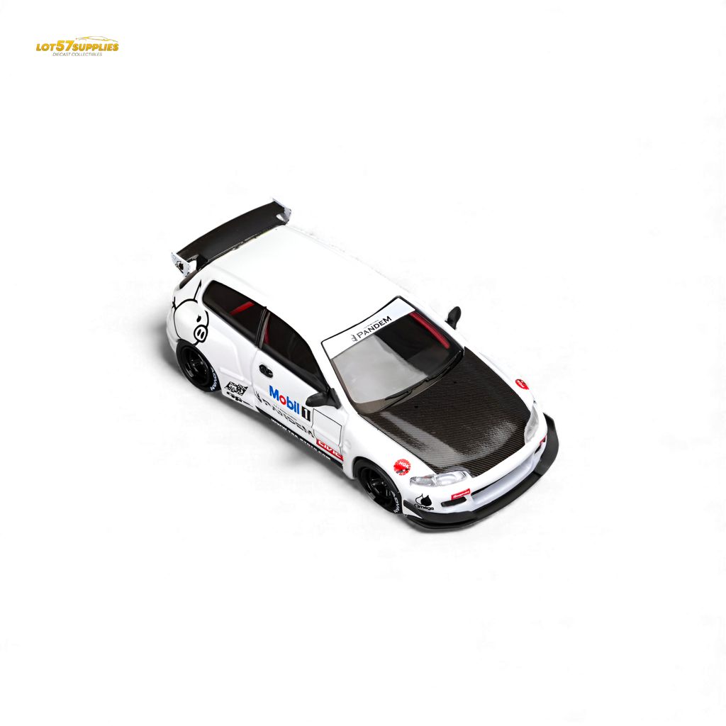 (Pre-Order) Et Model Honda Civic EG6 Mobil 1 Livery 1:64