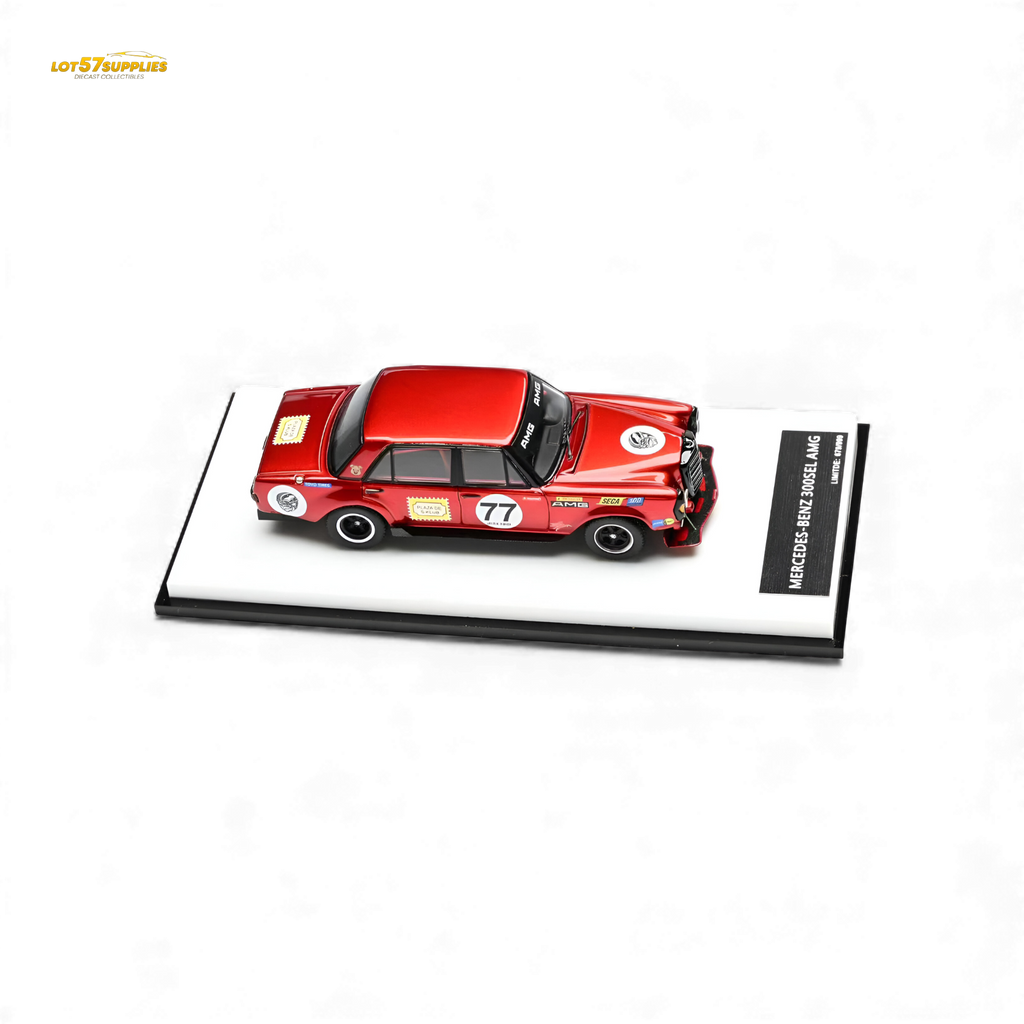 (Pre-Order) Glory Model Mercedes-Benz W205 C63 Red Pig Tribute 1:64