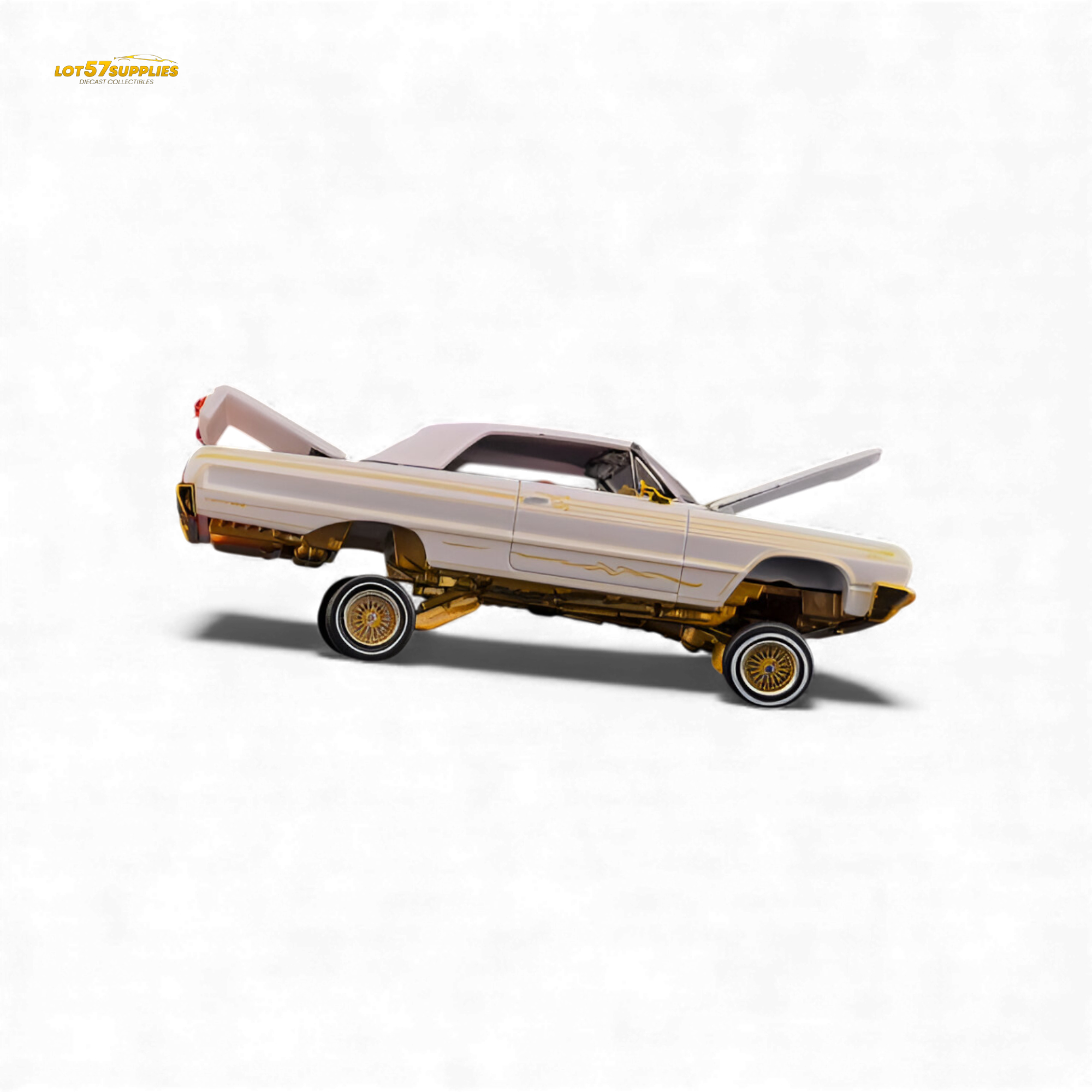 Fine Works64 Chevrolet Impala Metallic Platinum 1:64