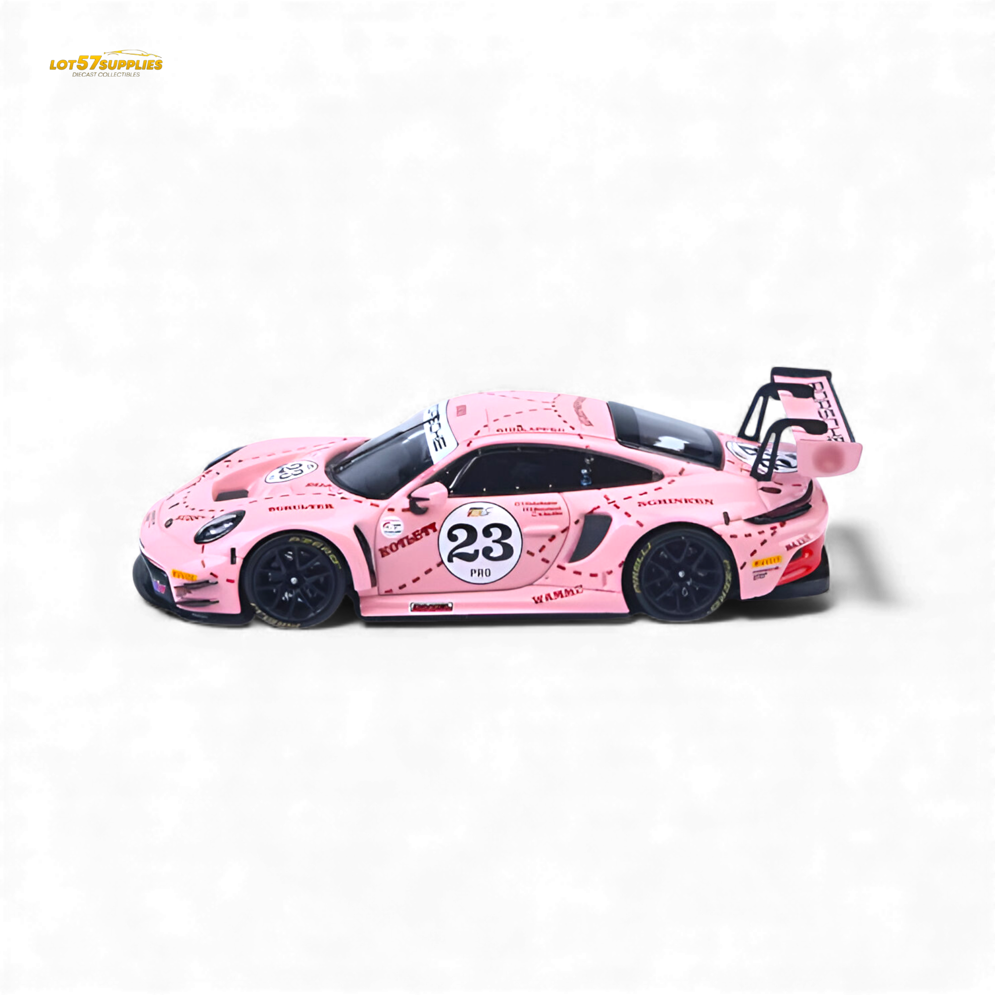 (Pre-Order) SR Porsche 911 GT3 R Pink Pig Livery 1:64