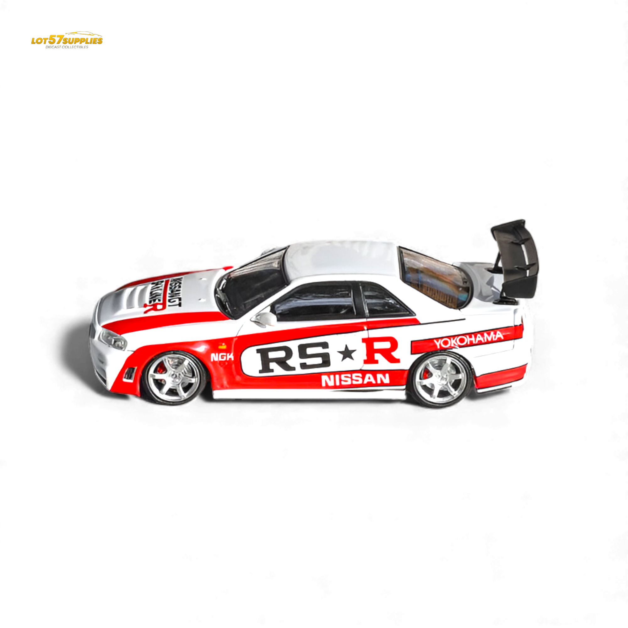 (Pre-Order) Fuji Skyline R34 GT-R Nismo Z-Tune White 1:64