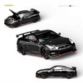 (Pre-Order) Motorhelix Nissan GT-R NISMO R35 2022 - Meteor Black 1:64