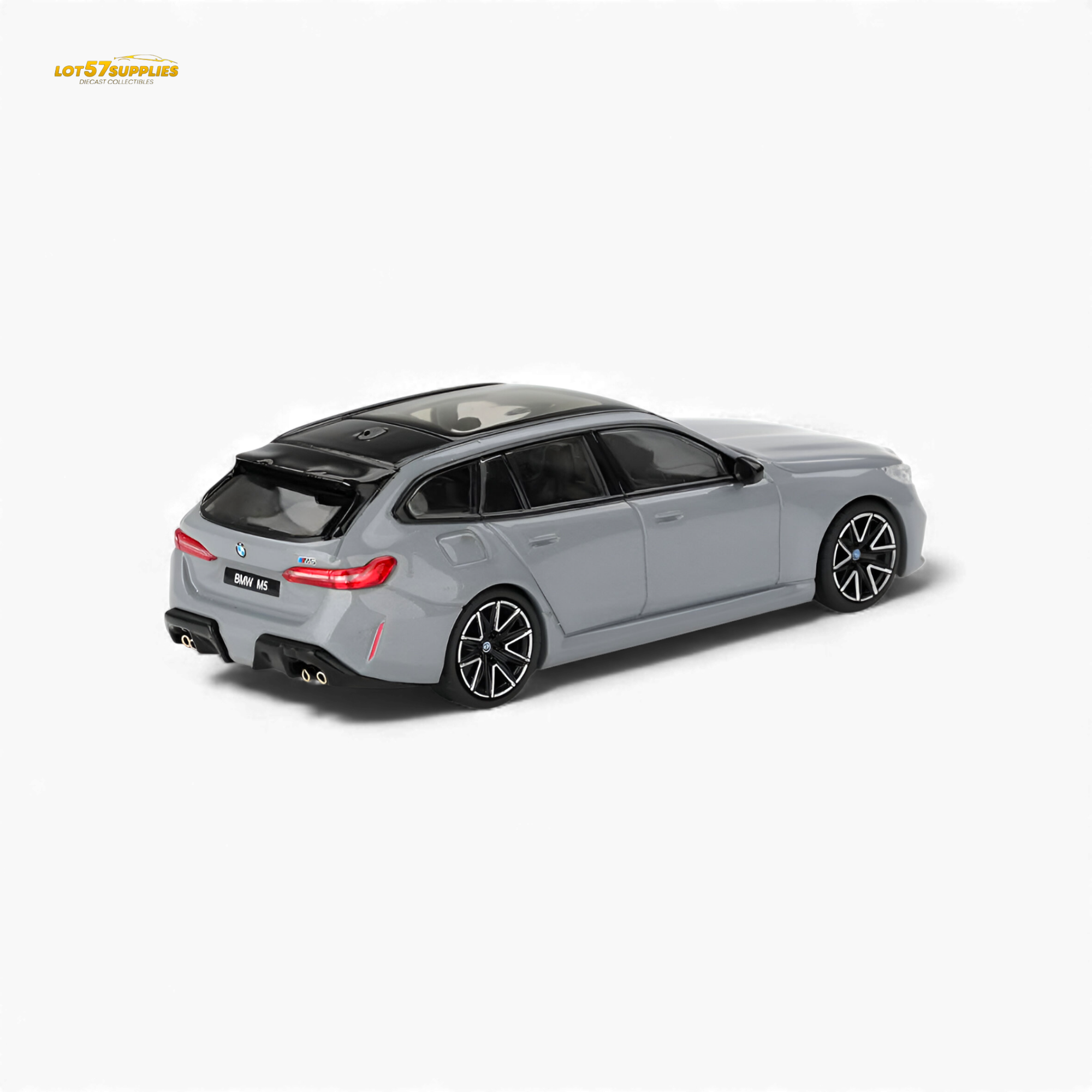 (Pre-Order) Mini GT BMW M5 Touring Brooklyn Grey Metallic 1:64