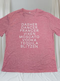 Reindeer Drinking Christmas Shirt