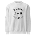 Faith n Coffee premium crew neck sweatshirt