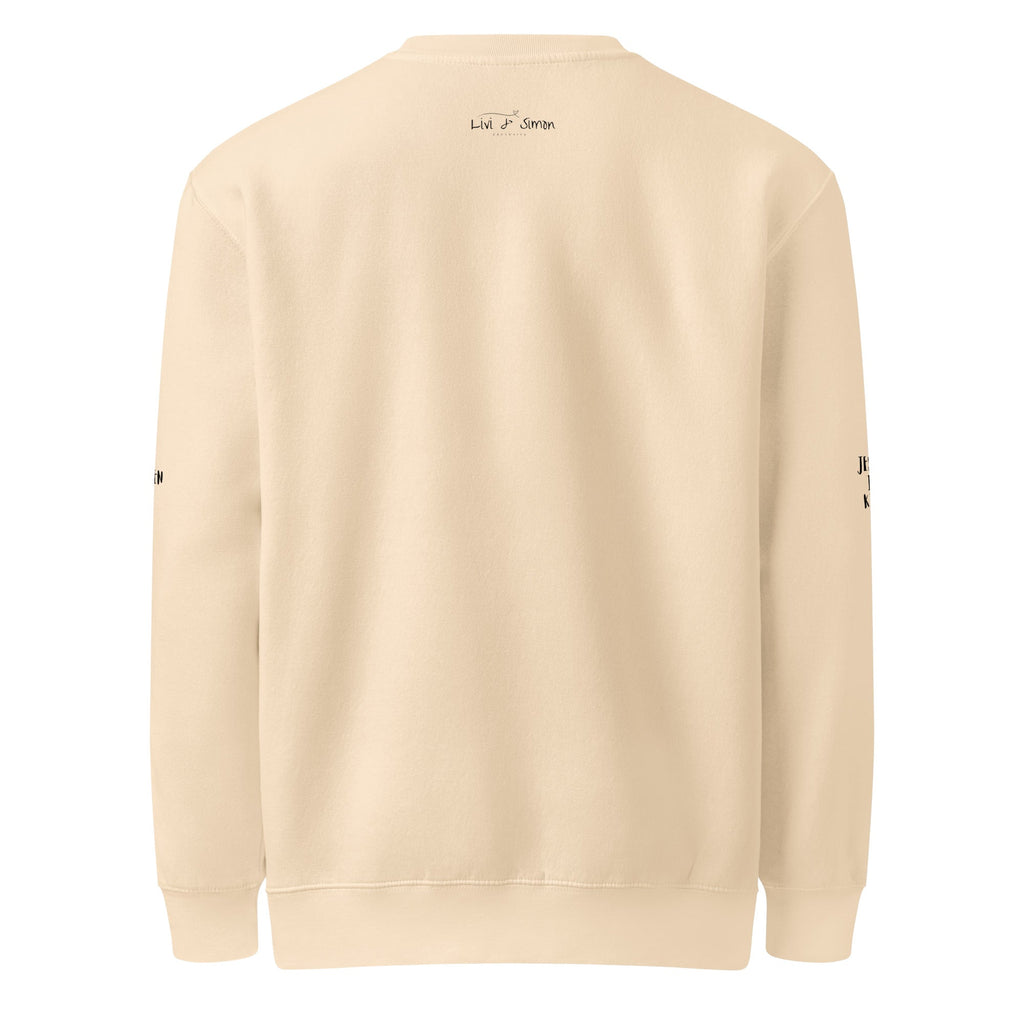 Faith n Coffee premium crew neck sweatshirt