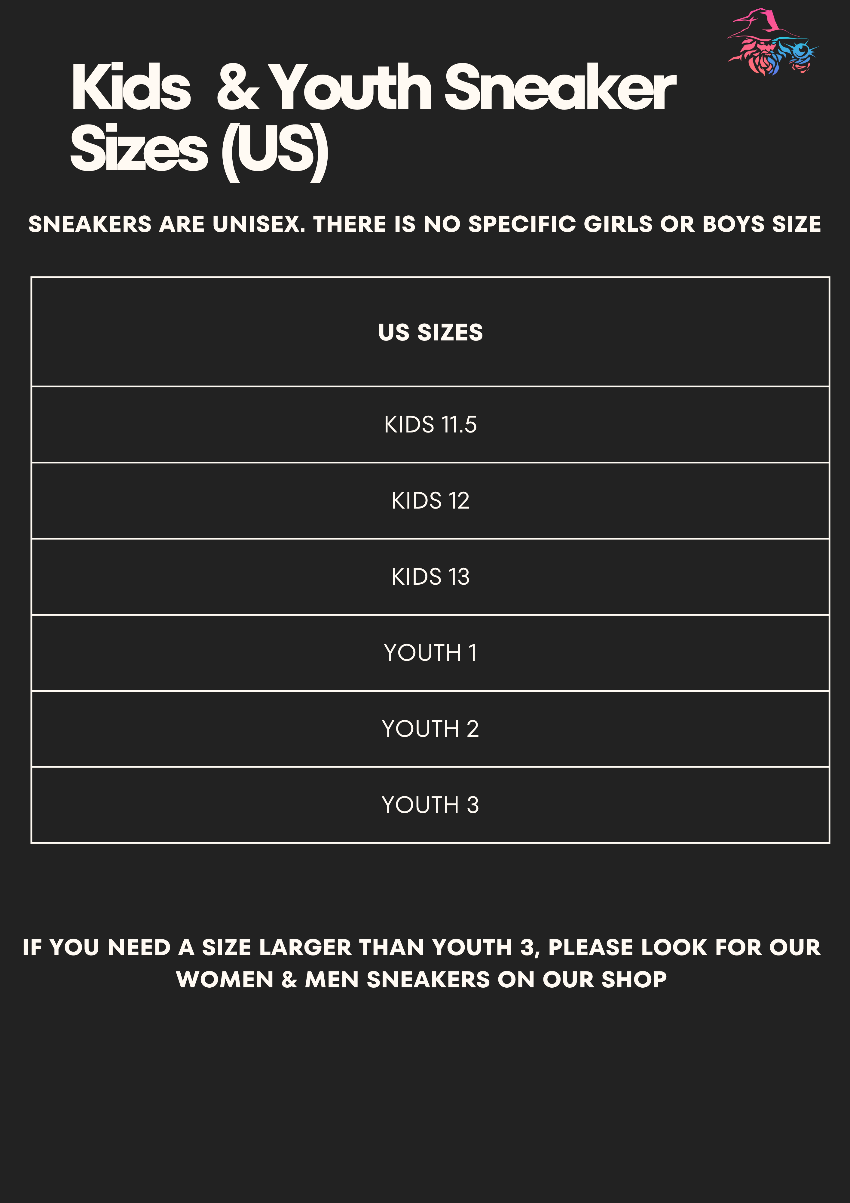 K-Pop Demon Hunters x Black Edition | Kids & Youth High Top Sneakers